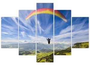 Obraz - Paragliding (150x105 cm)