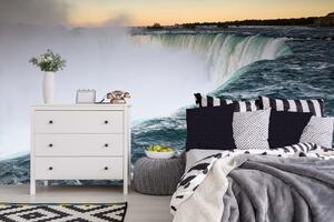 Samolepiaca vliesová fototapeta Horseshoe Falls, Wales 375 x 250 cm