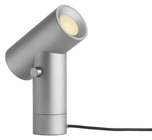 Stolové Lampa Muuto, stmievateľné, Metalická, Obývacia izba, Hliník