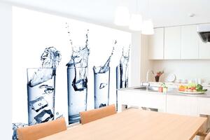 Samolepiaca vliesová fototapeta Pohár vody 375 x 250 cm