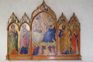 DIMEX | Vliesové fototapety na stenu Bazilika Santa Croce MS-5-0822 | 375 x 250 cm | vicefarebná, modrá, medená, hnedá