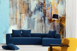 Samolepiaca vliesová fototapeta Abstraktné maľované plátno 375 x 250 cm