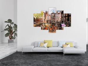 Obraz - Amsterdam (150x105 cm)
