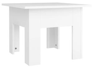 Konferenčný stolík biely 55x55x42 cm drevotrieska