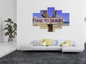 Obraz - Cestovanie (150x105 cm)
