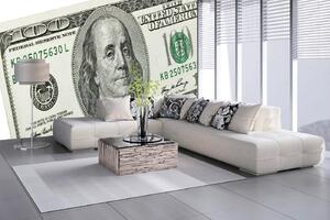 Samolepiaca vliesová fototapeta Benjamin Franklin na bankovke 375 x 250 cm