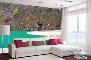 Samolepiaca vliesová fototapeta Jazero v Andách 375 x 250 cm