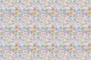DIMEX | Vliesové fototapety na stenu Zbierka pasových známok MS-5-2121 | 375 x 250 cm | zelená, modrá, červená, biela
