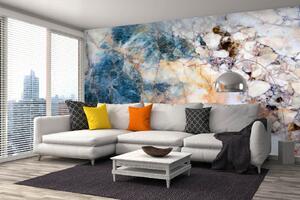 Samolepiaca vliesová fototapeta Farebný mramorový kameň 375 x 250 cm