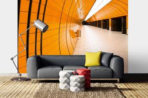 Samolepiaca vliesová fototapeta Koridor metra 375 x 250 cm