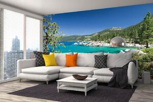 Samolepiaca vliesová fototapeta Jazero Tahoe 375 x 250 cm