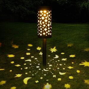 KIK KX4965 Záhradné solárne lampy nočná obloha 4 ks