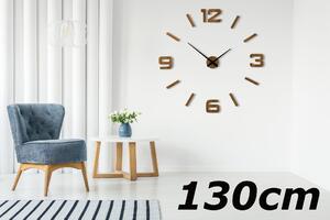 Dekorstudio Moderné drevené hodiny EKO Stick - Dubové 130cm