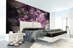 Samolepiaca vliesová fototapeta Umelé kvety 375 x 250 cm