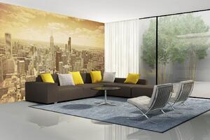 Samolepiaca vliesová fototapeta Staré Chicago 375 x 250 cm