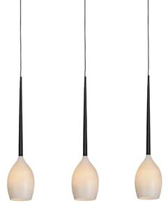Retro luster Izza 3 Shiny biele – Biela