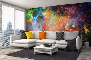 Samolepiaca vliesová fototapeta Prvky galaxie 375 x 250 cm