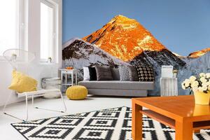 Samolepiaca vliesová fototapeta Večerný pohľad na Mount Everest 375 x 250 cm