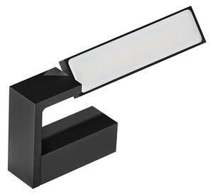 LED nástenné svietidlo Dalen čierne 3000K – Čierna