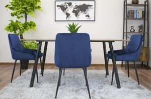 Jedálenská stolička MONZA - modrá