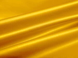 Biante Saténový behúň na stôl polyesterový Satén LUX-L041 Kanárikovo žltý 20x140 cm
