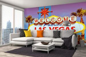 Samolepiaca vliesová fototapeta Vitajte v Las Vegas 375 x 250 cm