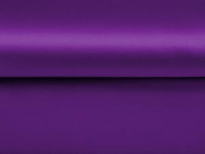 Látka polyesterový satén LUX-L044 Žiarivo fialová - šírka 150 cm