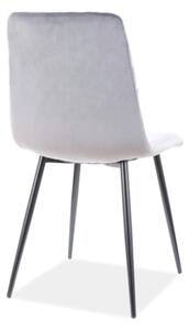Jedálenská stolička IRIS - sivá
