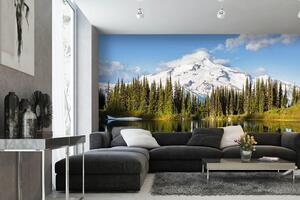 Samolepiaca vliesová fototapeta Glacier Peak vo Washingtone 375 x 250 cm