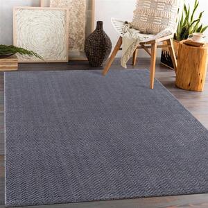 Dekorstudio Jednofarebný koberec FANCY 805 - sivý Rozmer koberca: 160x230cm