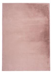 Dekorstudio Kožušinový koberec TOPIA - púdrovoružový Rozmer koberca: 160x230cm