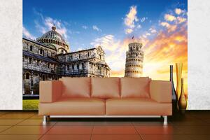 Samolepiaca vliesová fototapeta Piazza dei Miracoli, Taliansko 375 x 250 cm