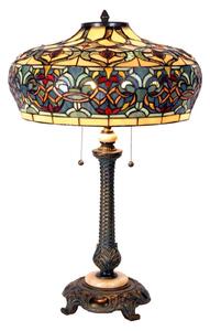 Stolná lampa Orient v štýle Tiffany