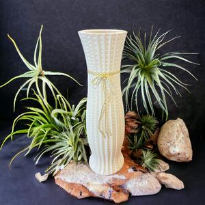 Váza keramická so zlatým lanom