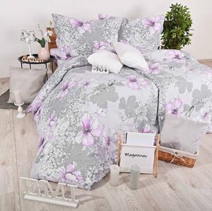 Flanelové obliečky Violet EMI, Štandardný set jednolôžko obsahuje 1x 140x200 + 1x 70x90