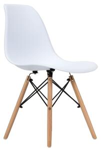 Jedálenská stolička OSAKA - biela