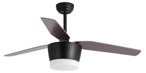 Stropný ventilátor Monsoon 13.2 hnedá s diaľkovým ovládaním – Drevo