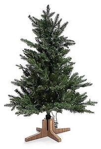 QVC Luxusný 3D vianočný stromček / jedľa / 90 cm / 200 LED Deluxe / 132 farebných efektov / zelená