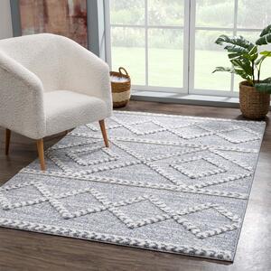 Moderný koberec FOCUS 3022 sivý Rozmer koberca: 120x170cm