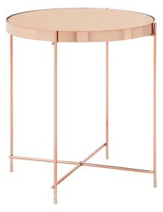 Okrúhly odkladací stolík so sklenenou doskou ø 43 cm Allure – Premier Housewares