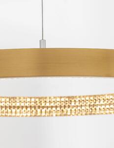 LED luster Preston 40 zlaté – Zlatá