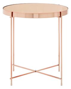 Okrúhly odkladací stolík so sklenenou doskou ø 43 cm Allure – Premier Housewares