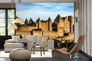 Samolepiaca vliesová fototapeta Pevnosť Carcassonne 375 x 250 cm