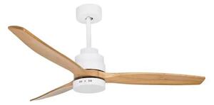 Stropný ventilátor Nature 132 biele s diaľkovým ovládaním – Biela