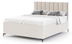 Jednolôžková posteľ s úložným priestorom Cierra 120x200 - kašmír/krémová