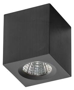 LED bodové svetlo Nano square čierne – Čierna