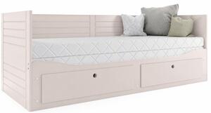 HRUŠKA Rozkladacia posteľ HERMES 2 200x80 kašmírová