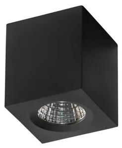 LED bodové svetlo Nano square čierne – Čierna