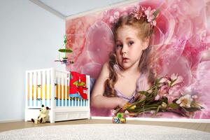 Samolepiaca vliesová fototapeta Malá víla 375 x 250 cm