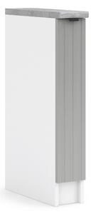 Kuchynská skrinka spodná 30 cm - LAM KR30 - Dvierka CINDY